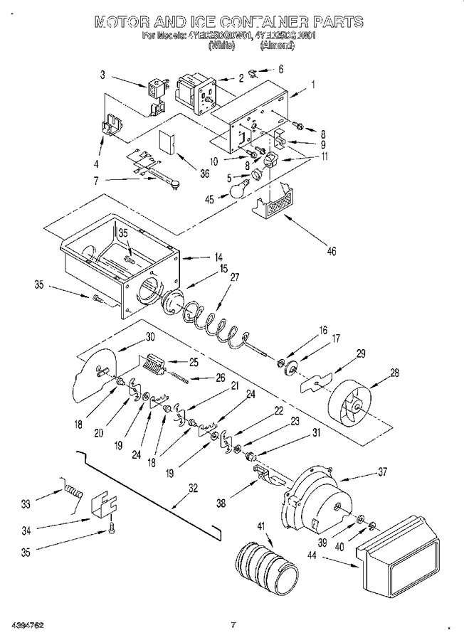 Diagram for 4YED25DQDN01