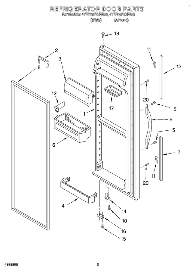 Diagram for 4YED25DQFN03