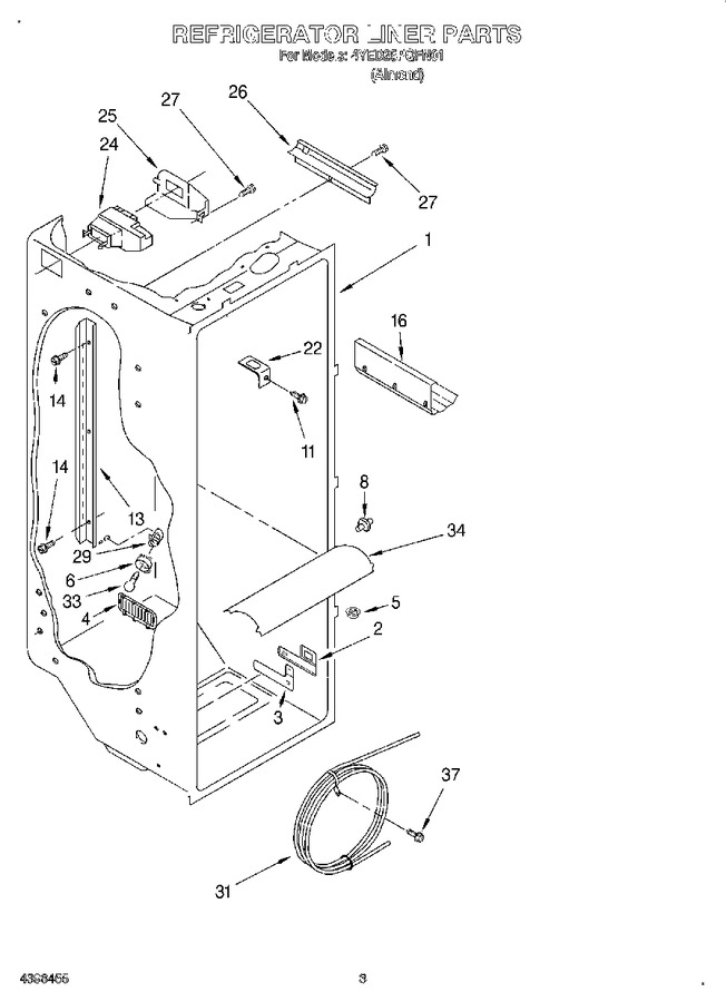 Diagram for 4YED25PQFN01
