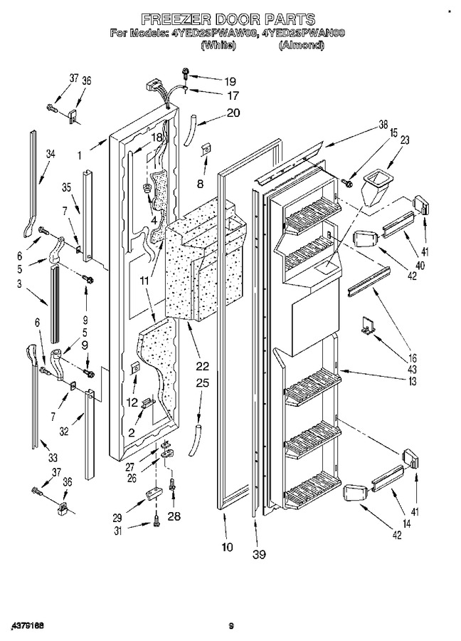 Diagram for 4YED25PWAW00