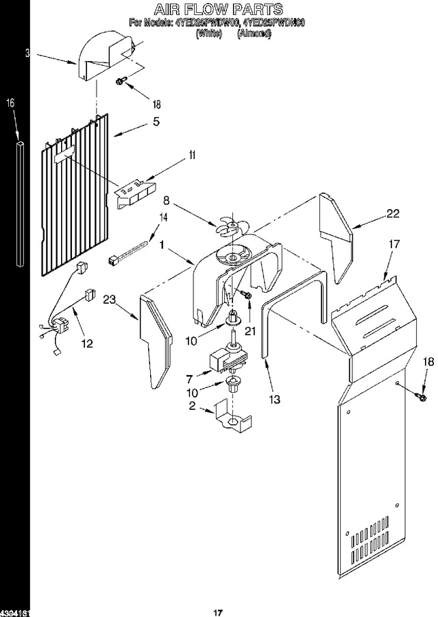 Diagram for 4YED25PWDN00