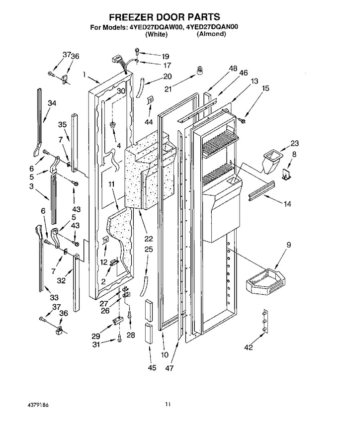 Diagram for 4YED27DQAN00
