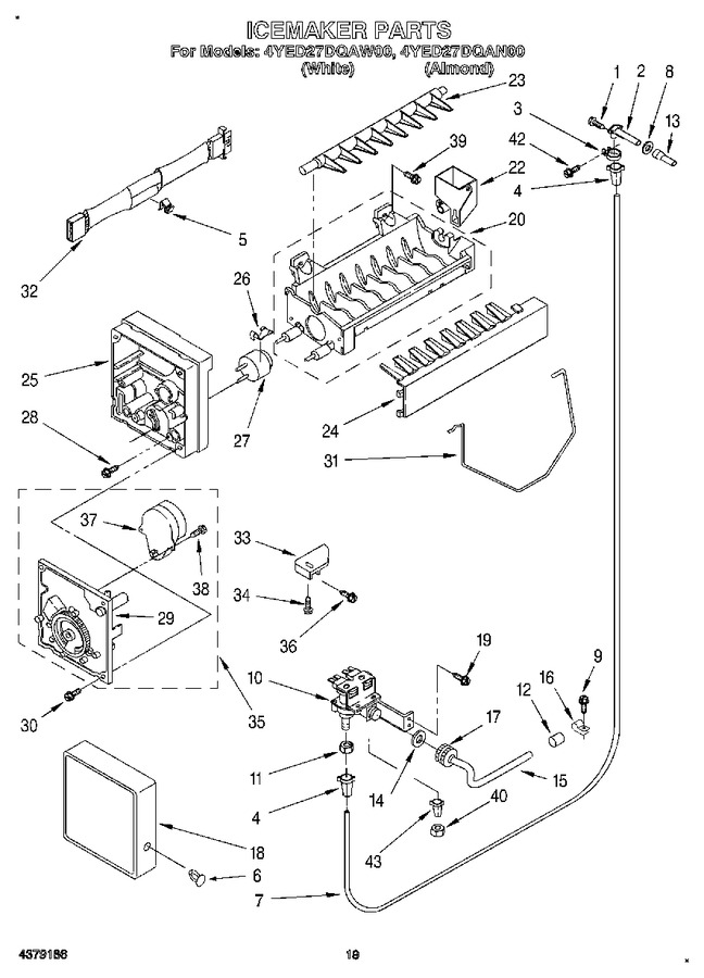 Diagram for 4YED27DQAN00