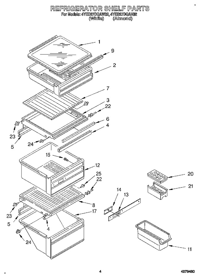 Diagram for 4YED27DQAN02