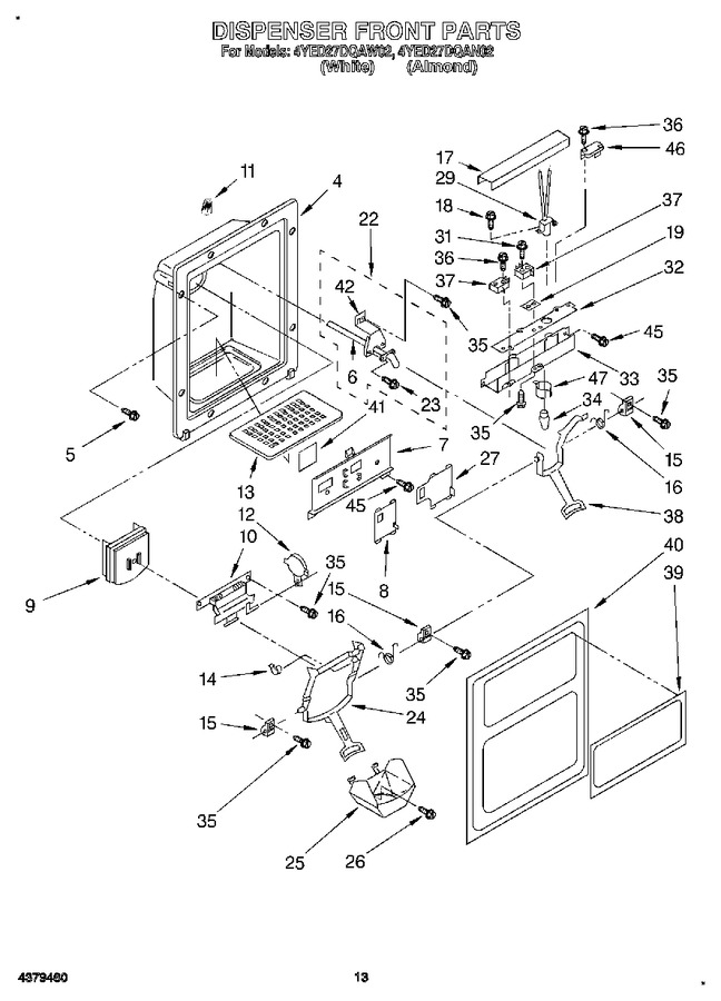 Diagram for 4YED27DQAN02