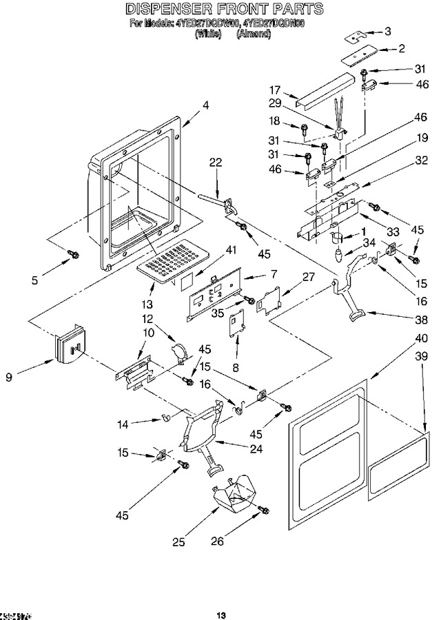 Diagram for 4YED27DQDN00