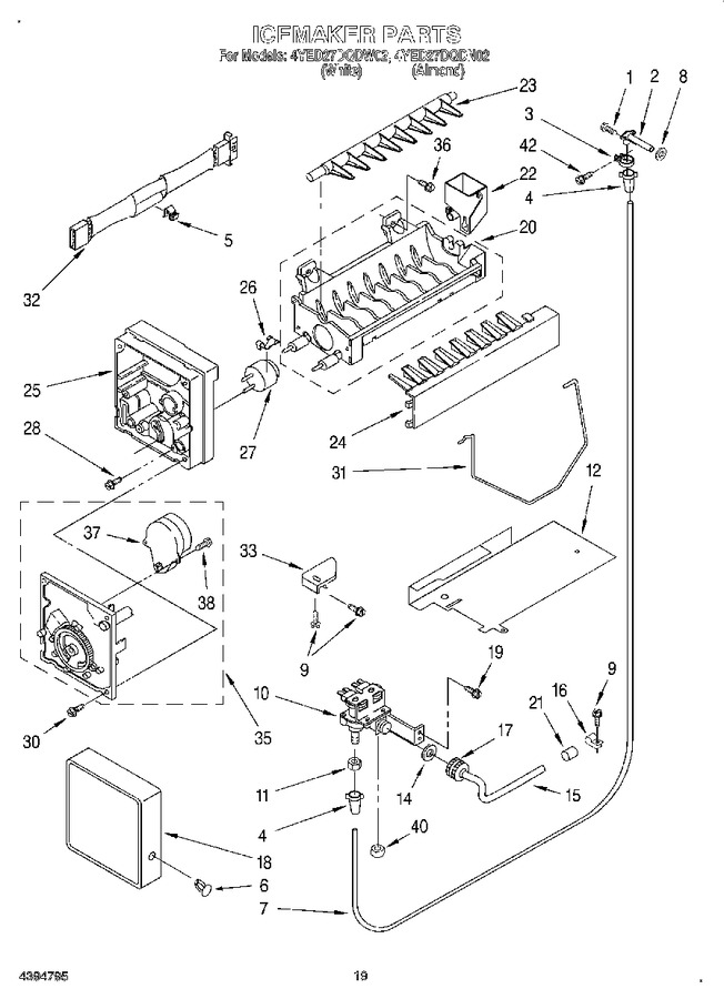 Diagram for 4YED27DQDW02