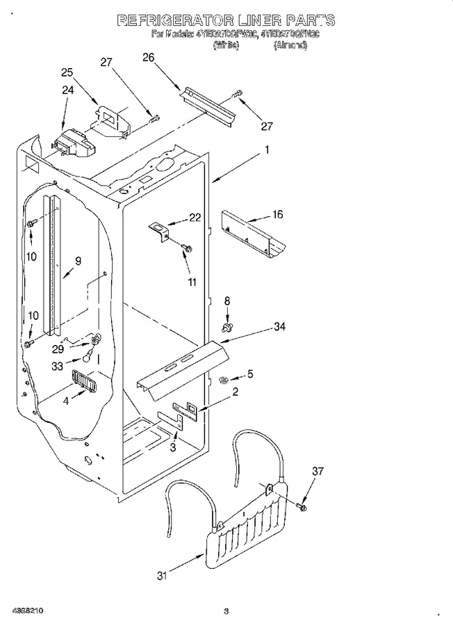 Diagram for 4YED27DQFN00