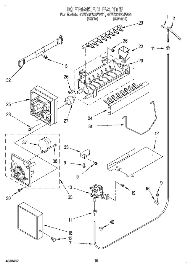 Diagram for 4YED27DQFN01