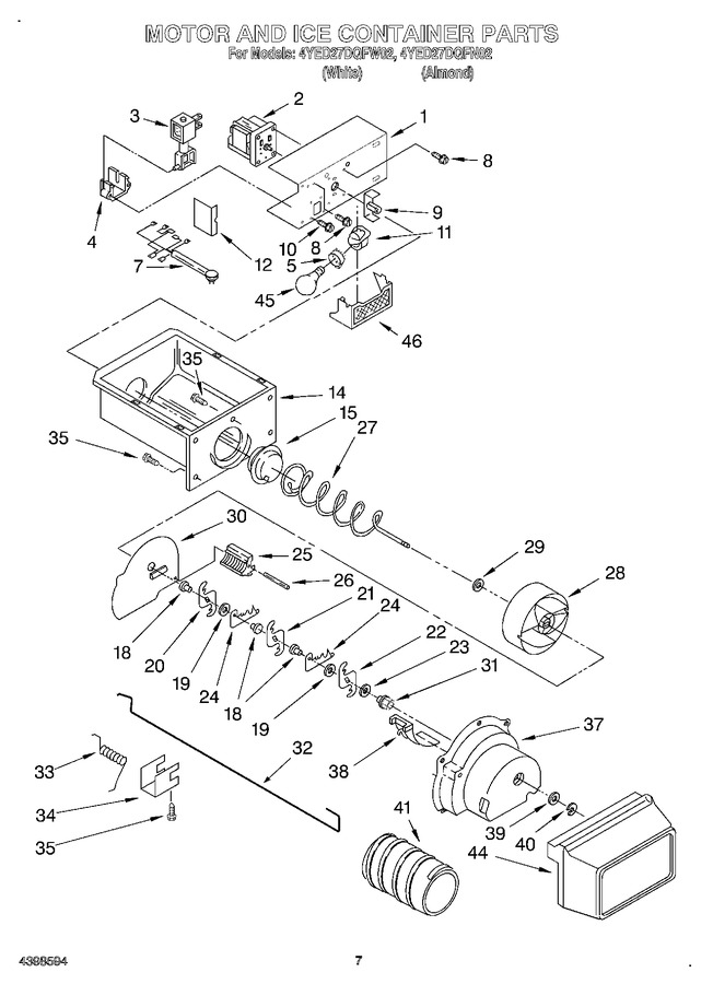 Diagram for 4YED27DQFN02