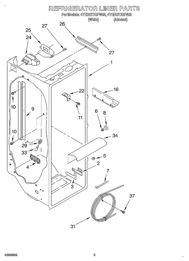 Diagram for 4YED27DQFN03
