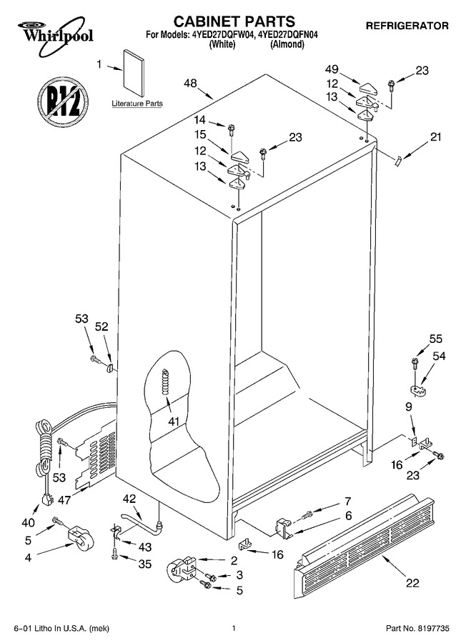 Diagram for 4YED27DQFW04