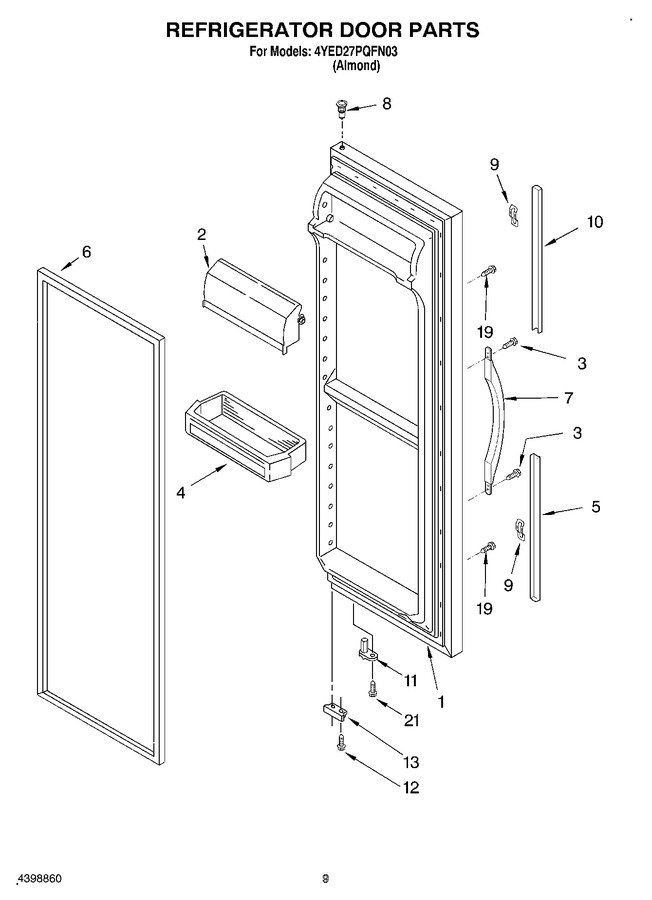 Diagram for 4YED27PQFN03