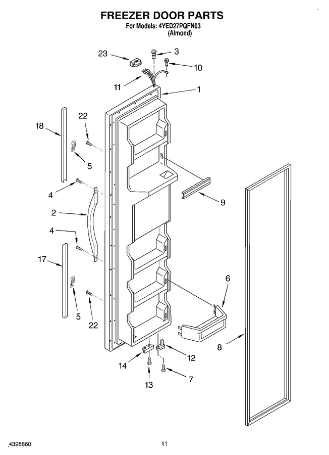 Diagram for 4YED27PQFN03