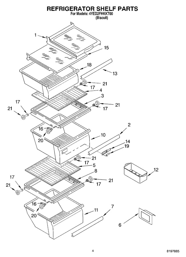 Diagram for 4YED2FHKKT00