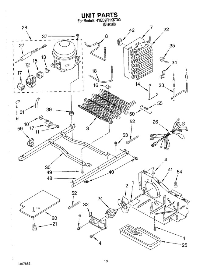 Diagram for 4YED2FHKKT00
