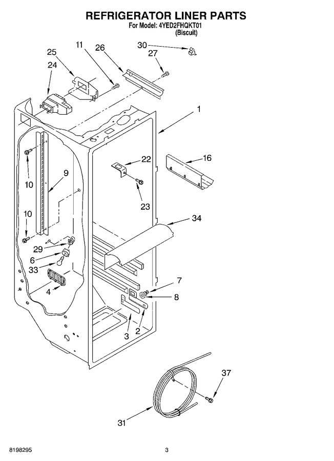 Diagram for 4YED2FHQKT01
