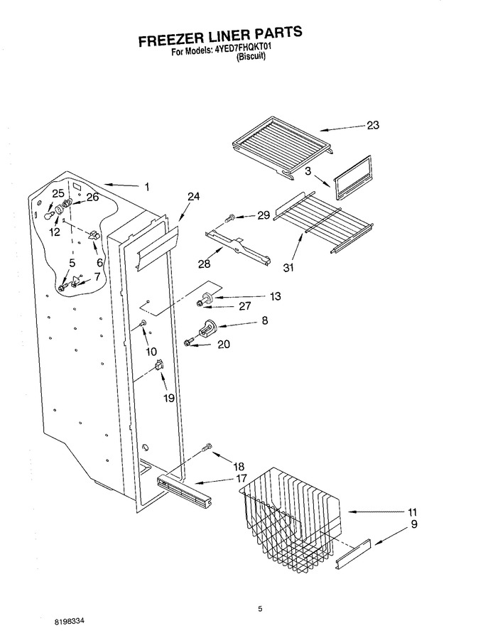 Diagram for 4YED7FHQKT01