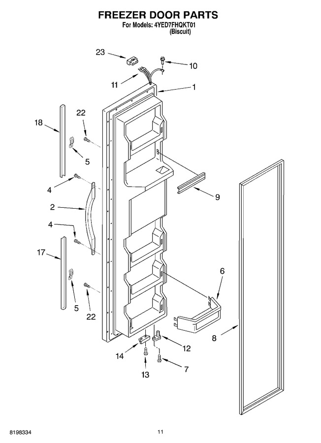 Diagram for 4YED7FHQKT01