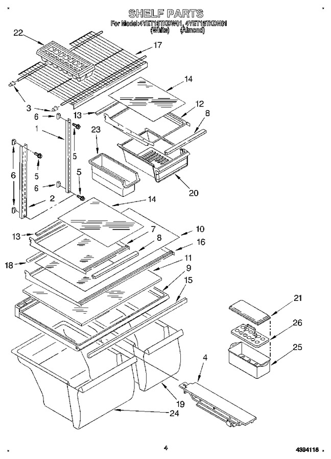 Diagram for 4YET18TKDW01