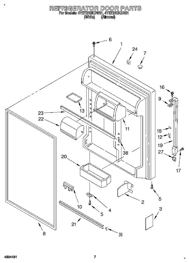 Diagram for 4YET21DKDN01