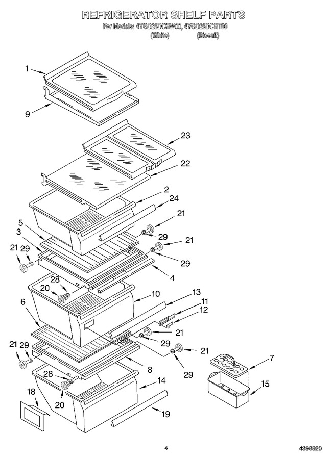 Diagram for 4YGD25DCHW00