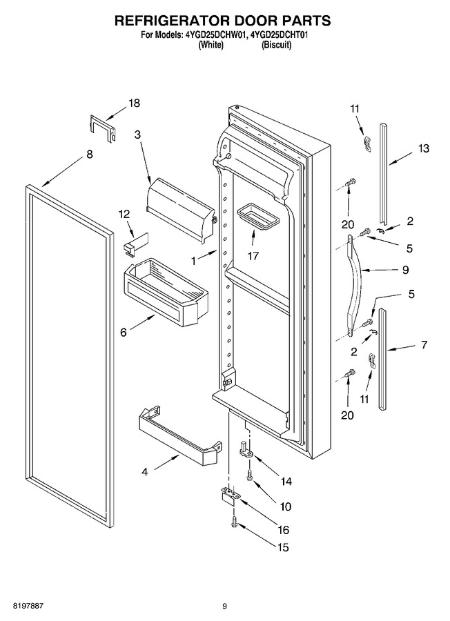 Diagram for 4YGD25DCHW01
