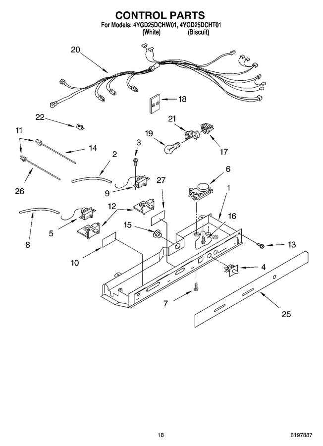 Diagram for 4YGD25DCHW01