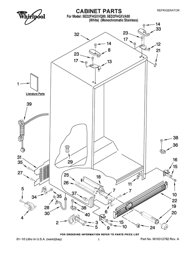 Diagram for 5ED2FHGXVA00