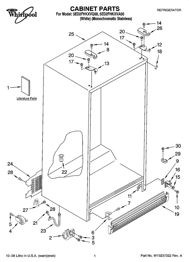 Diagram for 5ED2FHKXVA00
