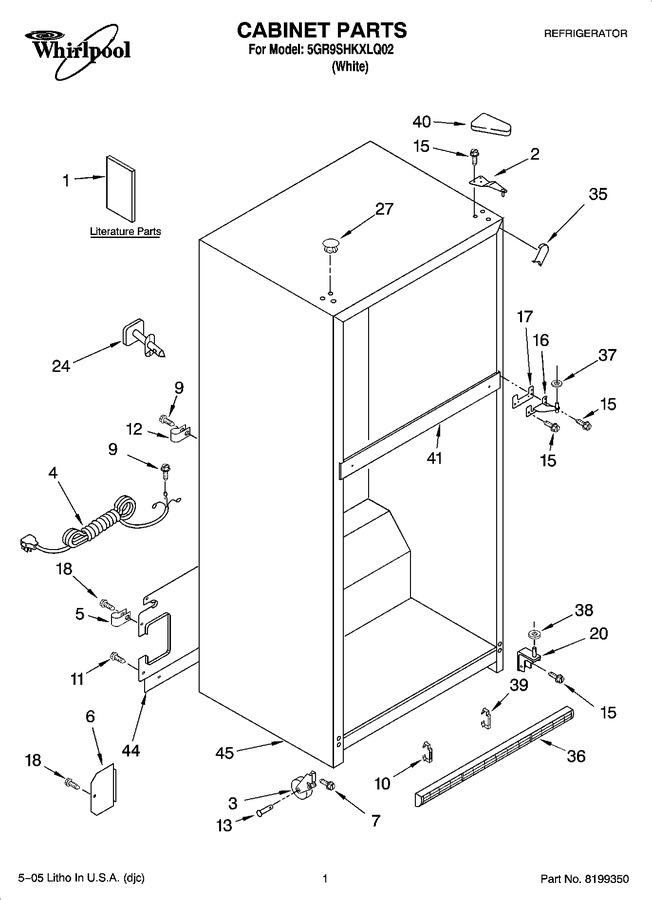 Diagram for 5GR9SHKXLQ02