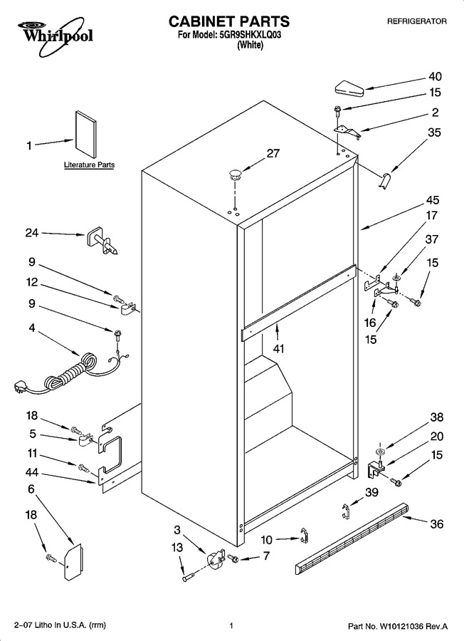 Diagram for 5GR9SHKXLQ03