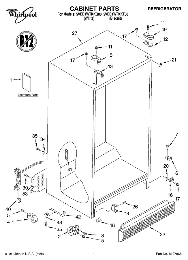Diagram for 5VED1WTKKQ00