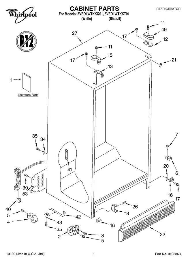 Diagram for 5VED1WTKKT01