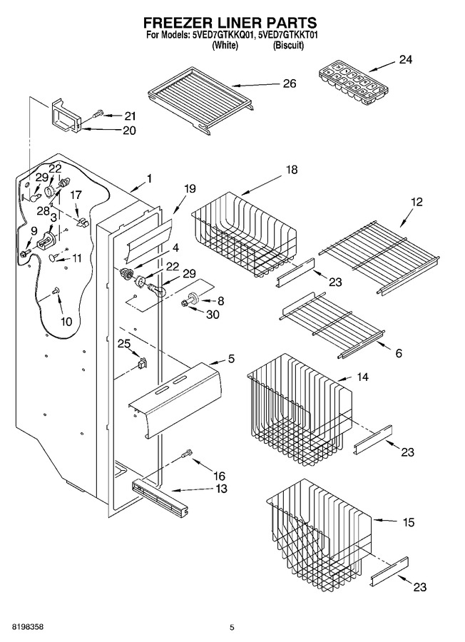 Diagram for 5VED7GTKKT01