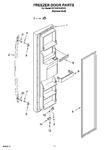 Diagram for 07 - Freezer Door Parts