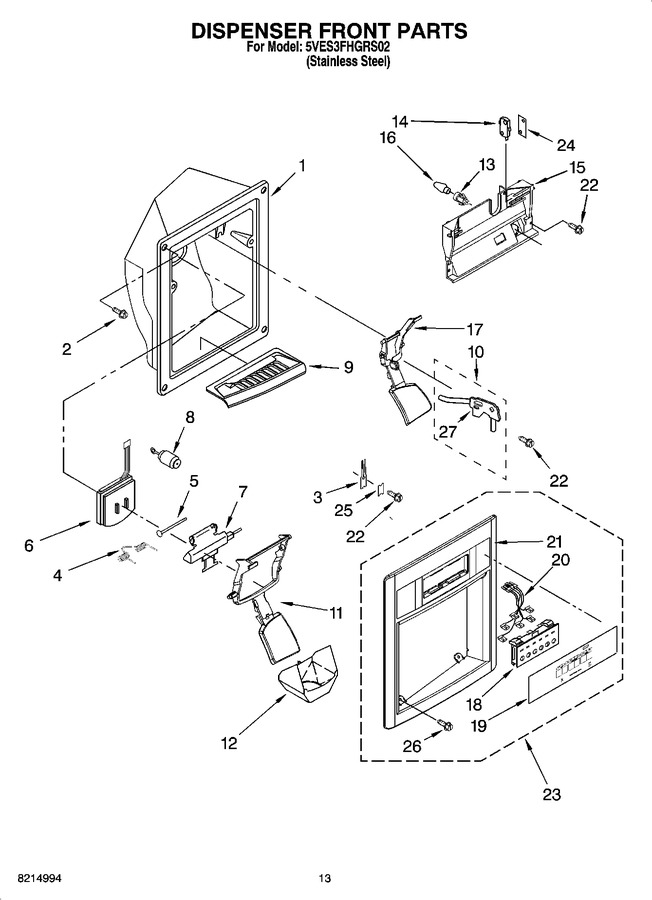 Diagram for 5VES3FHGRS02