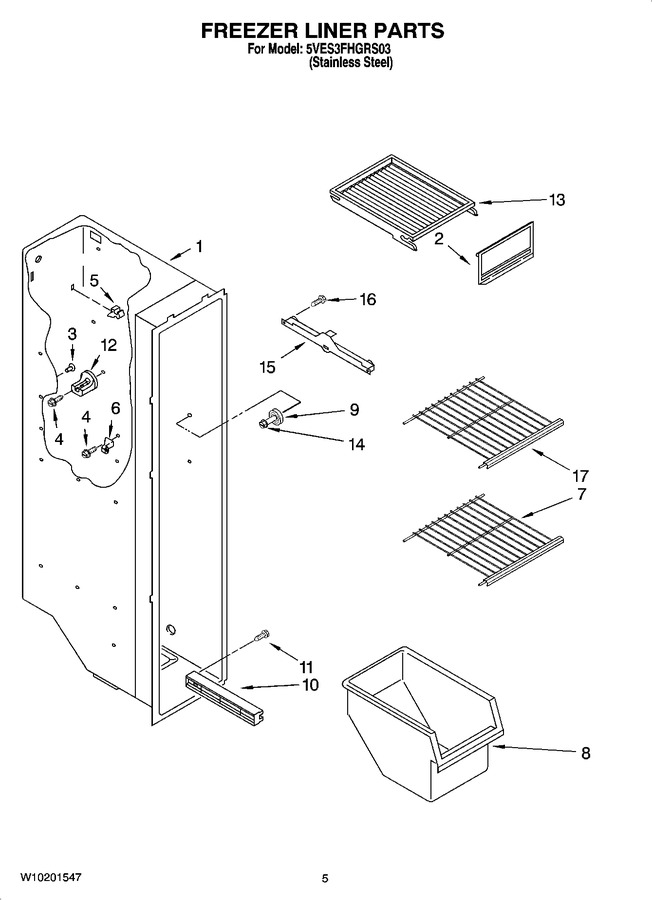 Diagram for 5VES3FHGRS03