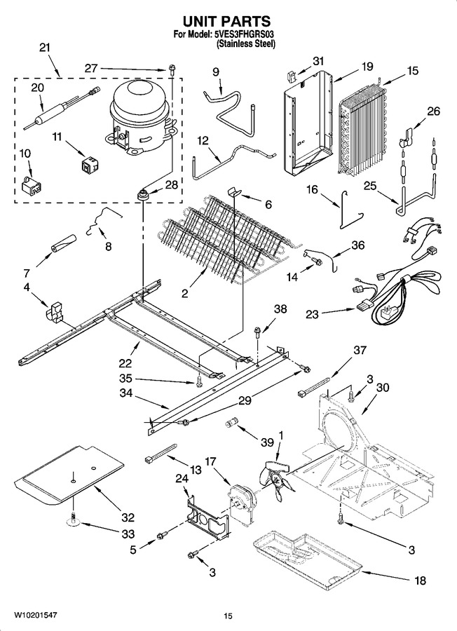 Diagram for 5VES3FHGRS03