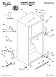 Diagram for 01 - Cabinet Parts