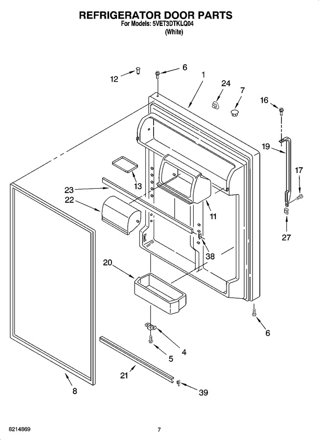 Diagram for 5VET3DTKLQ04