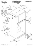 Diagram for 01 - Cabinet Parts