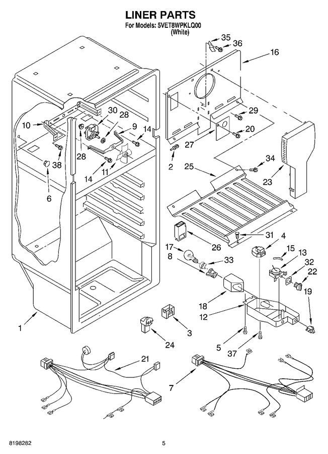 Diagram for 5VET8WPKLQ00