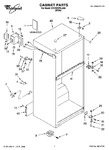 Diagram for 01 - Cabinet Parts