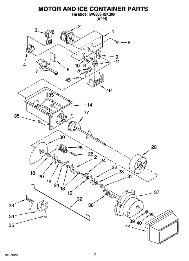 Diagram for 5VGS3SHGKQ00