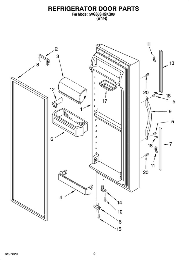 Diagram for 5VGS3SHGKQ00