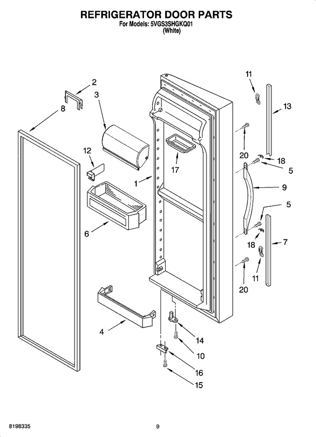 Diagram for 5VGS3SHGKQ01