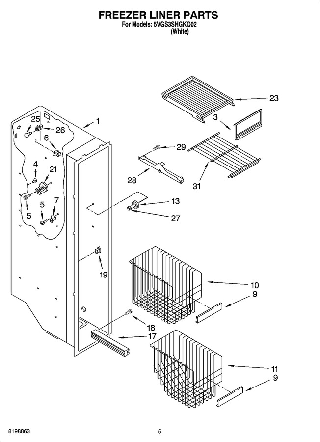 Diagram for 5VGS3SHGKQ02