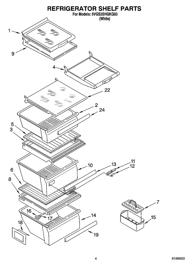 Diagram for 5VGS3SHGKQ03