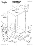 Diagram for 01 - Cabinet Parts